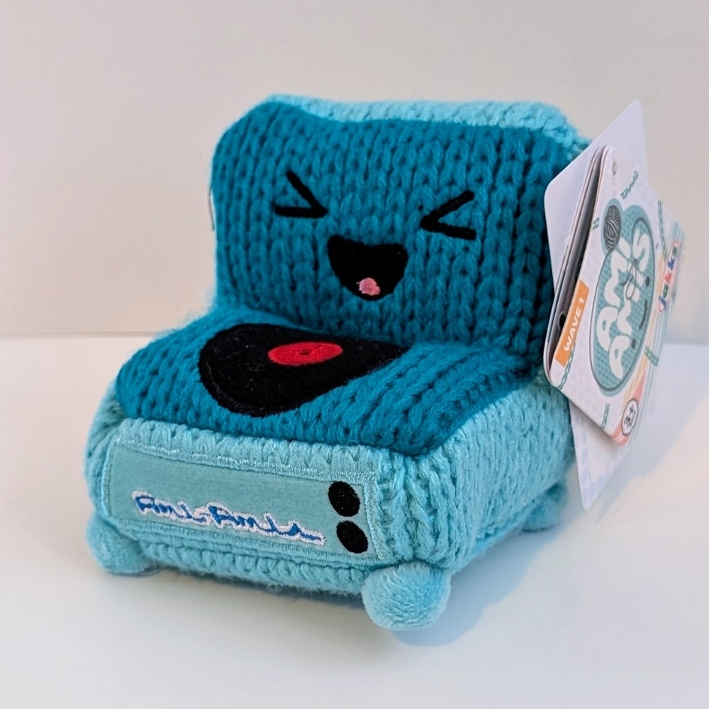 RARE Jakks Ami Amis Crochet Plush - Tammy Tunes Record Player - Wave 1 - NWT